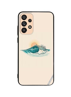 Protective Case Cover For Samsung Galaxy A52/A52 5G/A52s 5G Waves Design Multicolour
