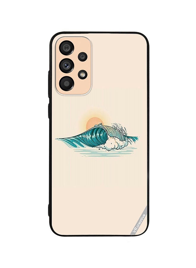 VR CREATIVE - Protective Case Cover For Samsung Galaxy A52/A52 5G/A52s 5G Waves Design Multicolour - Image 1