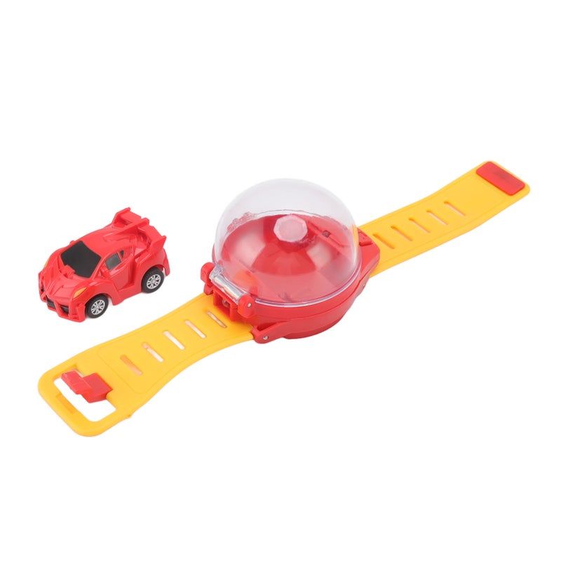 Watch Remote Control Car USB Charging Mini Wireless Remote Control Racing Car Children's Car Toys Gift Red - Image 5