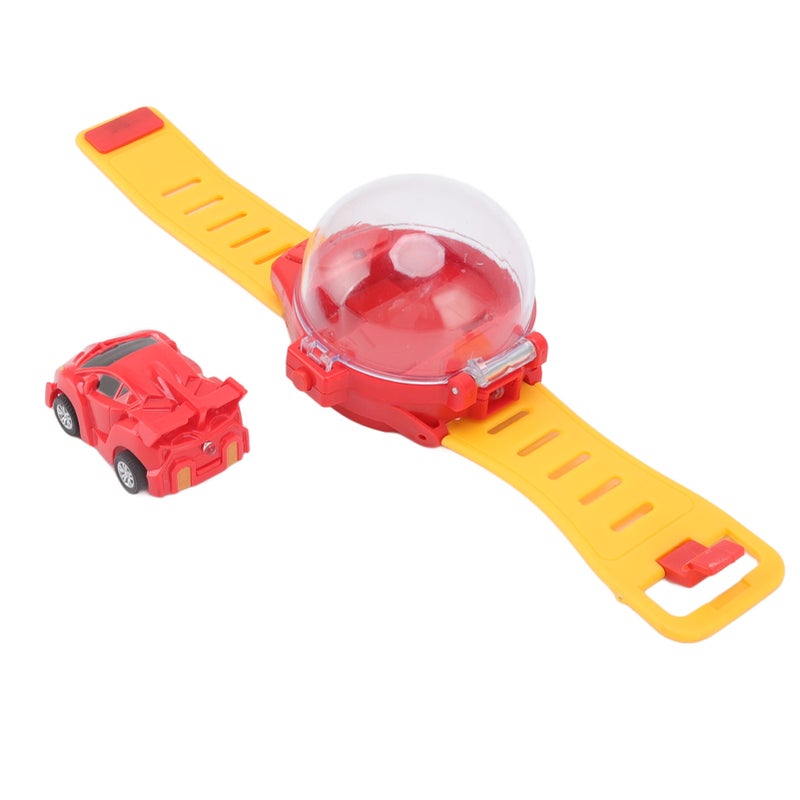 Watch Remote Control Car USB Charging Mini Wireless Remote Control Racing Car Children's Car Toys Gift Red - Image 1