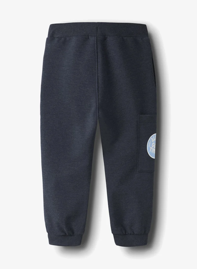 NAME IT Kids Printed Drawstring Sweatpants