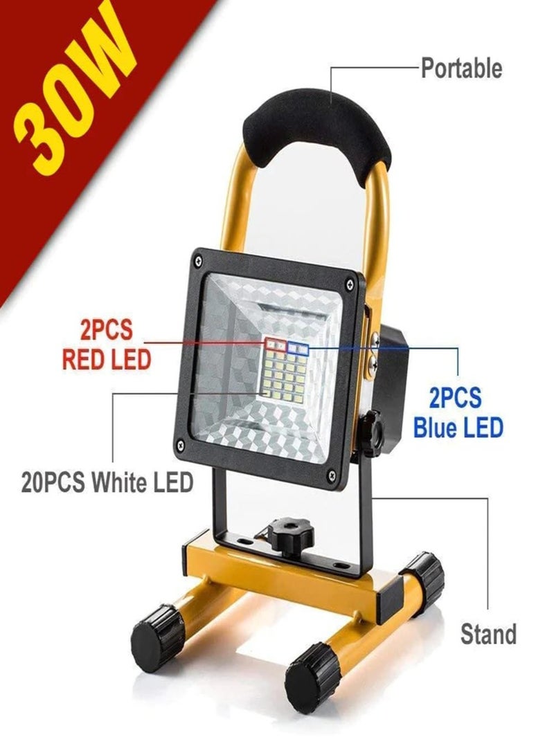 30W Foldable Outdoor LED Lamp - Image 2