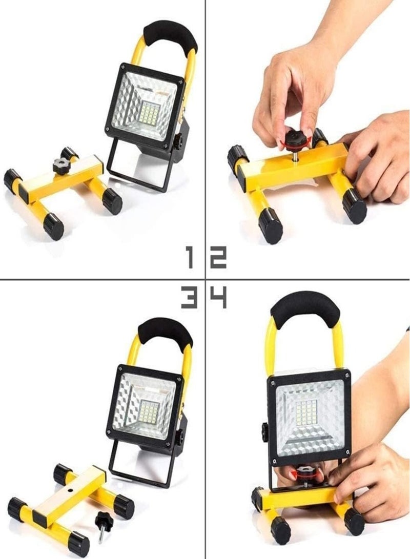 30W Foldable Outdoor LED Lamp - Image 3