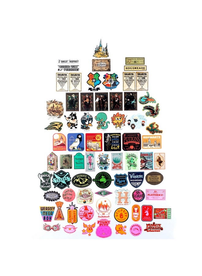 CONQUEST Conquest Journals Harry Potter Jumbo Variety Sticker Pack, 150 Unique Stickers Including 10 Hologram Stickers, Waterproof, UV and Scratch Resistant, Officially Licensed - Image 3