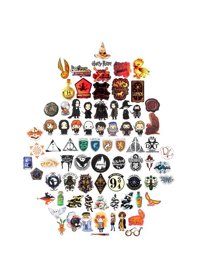CONQUEST Conquest Journals Harry Potter Jumbo Variety Sticker Pack, 150 Unique Stickers Including 10 Hologram Stickers, Waterproof, UV and Scratch Resistant, Officially Licensed - Image 2