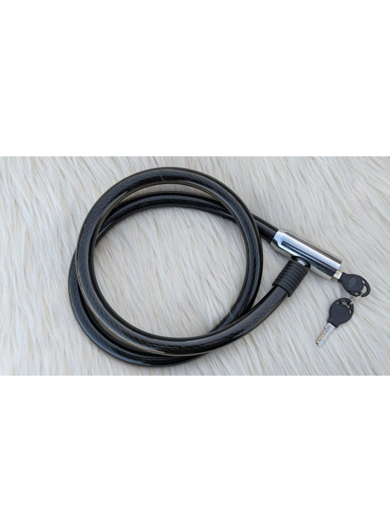 150 cm Steel Wire Lock for Motorcycles and Bicycles – Extra Thick, Strong, Durable, and Anti-Theft - Image 5