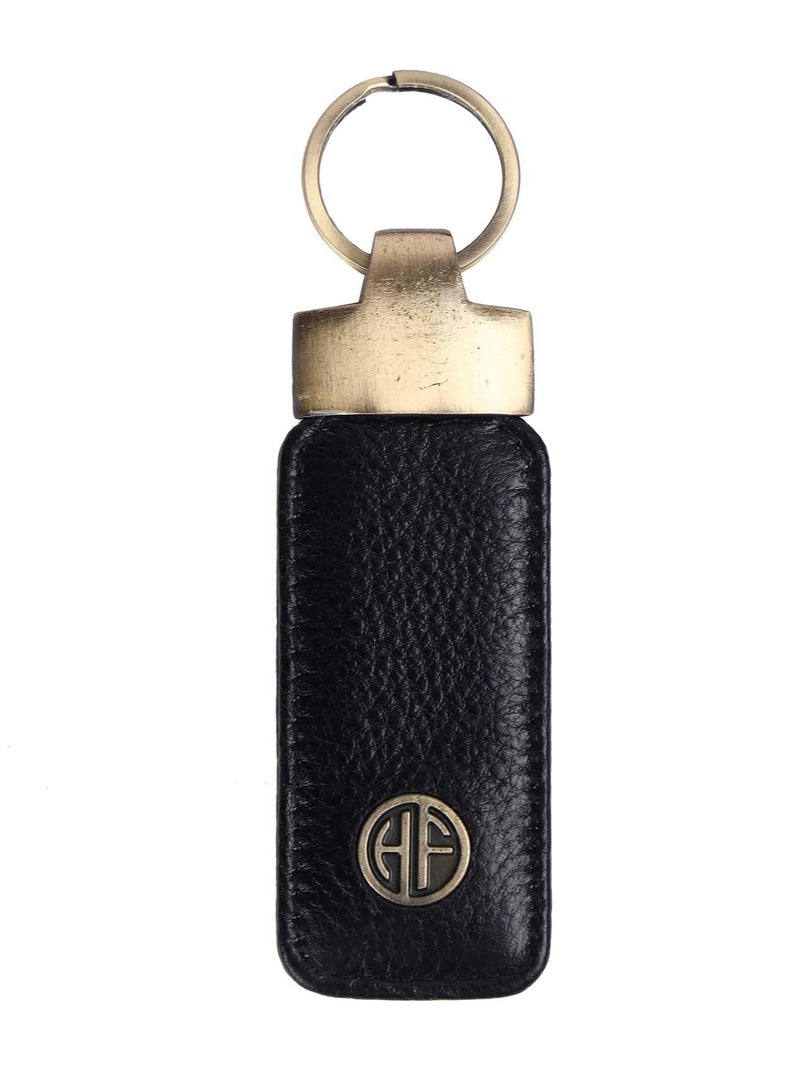  هاموندز فلاي كاتشر مجموعة هدايا للرجال مكونة من محفظة وسلسلة مفاتيح محمية بتقنية تحديد الهوية بموجات الراديو مع 4 فتحات للبطاقات، سلسلة مفاتيح للسيارة والمنزل والدراجة، إكسسوارات رجالية فاخرة هدية للزوج والصديق - Image 2