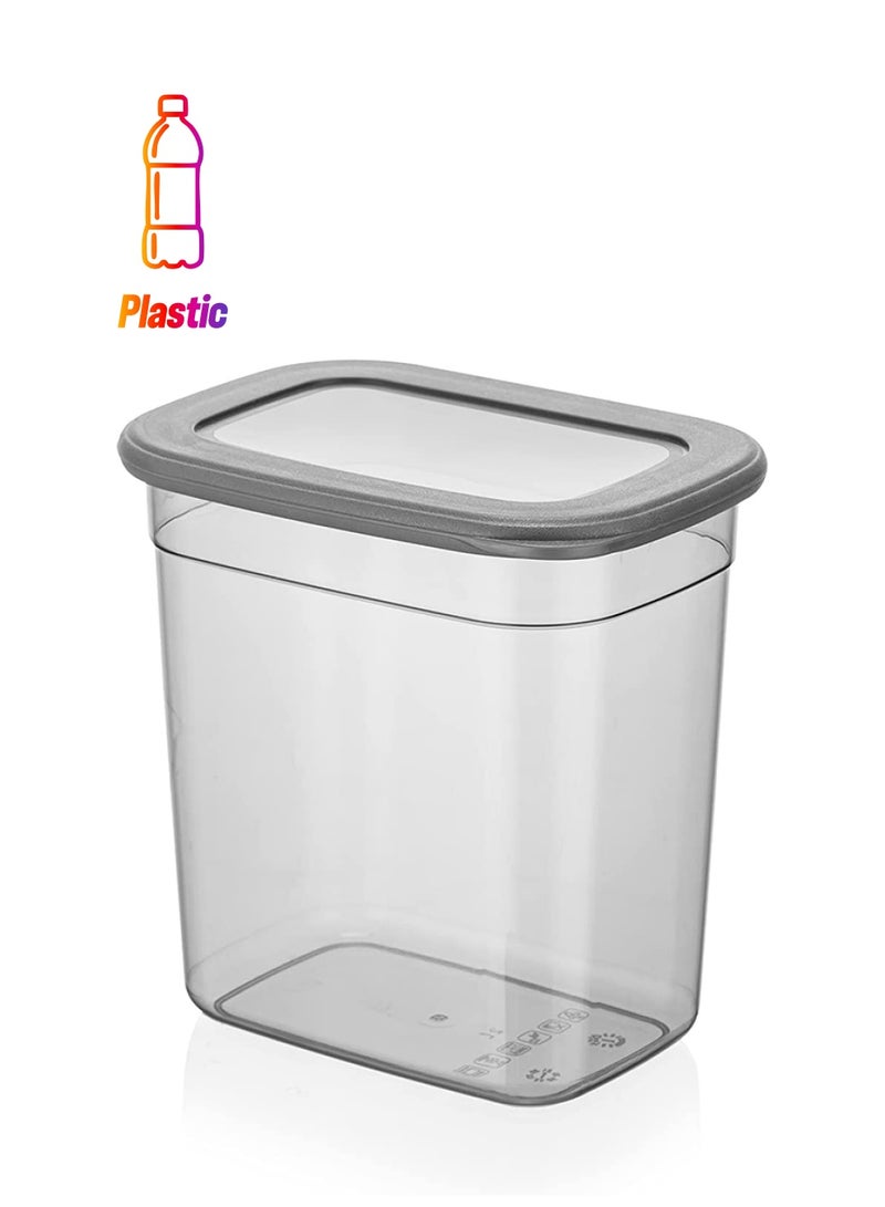 Orchid فولي لايف صندوق تخزين بلاستيك مع غطاء قفل 2000 مل - Image 1