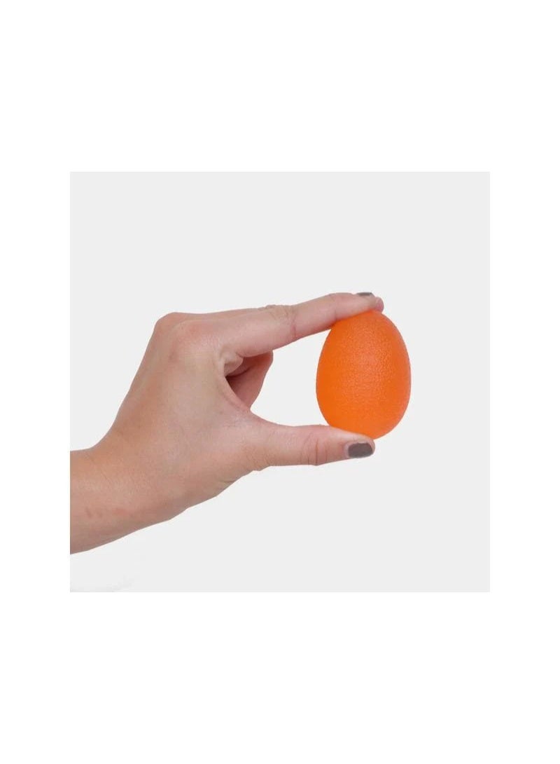 سيسيل SISSEL Press Egg Orange – مدرب اليد والساعد، مقاومة قوية جدًا لتقوية قوة القبضة، بناء العضلات، تحسين الحركة والعلاج الطبيعي، تصميم مريح مع دليل تمارين - Image 3