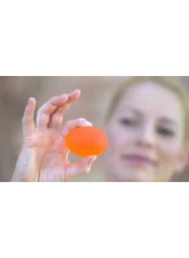 سيسيل SISSEL Press Egg Orange – مدرب اليد والساعد، مقاومة قوية جدًا لتقوية قوة القبضة، بناء العضلات، تحسين الحركة والعلاج الطبيعي، تصميم مريح مع دليل تمارين - Image 5