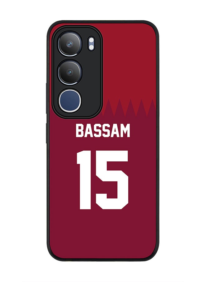 Stylizedd For vivo Y19s / Y19s Pro Case,Slim fit Camera Protection, Shockproof Thin Phone cover  - Football - Qatar,  Bassam