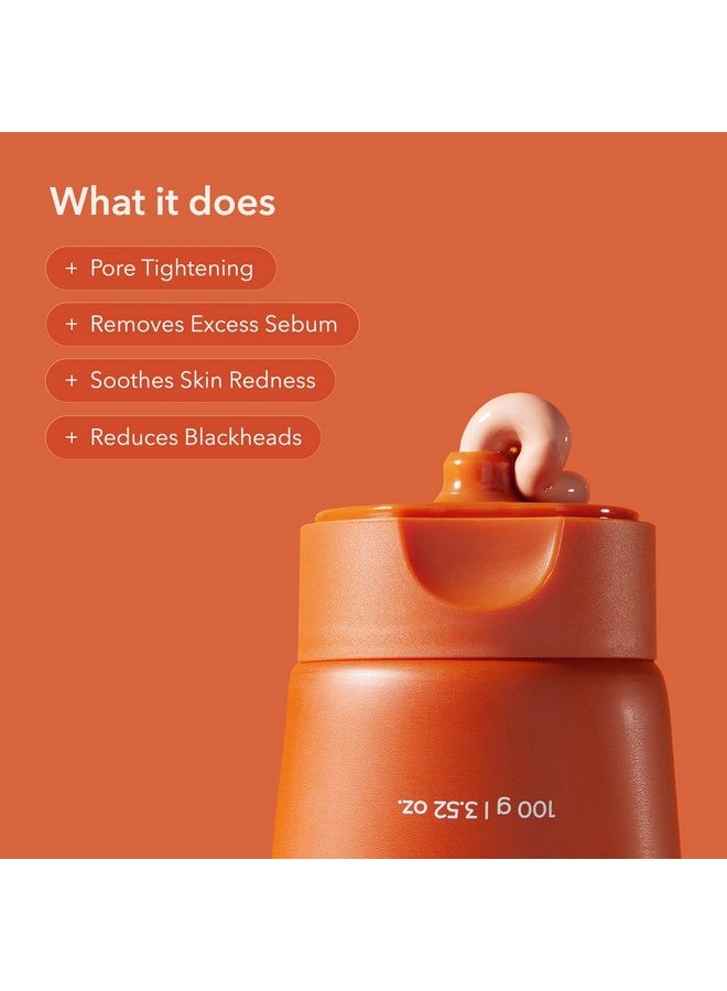 APRILSKIN Carrotene Ipmp 3-Min Quick Dry Pore Caring Clay Mask | Kaolin & Zinc Pca | Reduces Pores & Sebum | Cooling Effect | Vegan | Gentle Exfoliation | Korean Skin Care | 5.07 Oz - Image 2