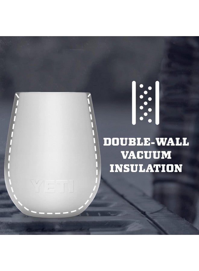 YETI Rambler 10 oz Wine Tumbler, Vacuum Insulated, Stainless Steel with MagSlider Lid, Charcoal - Image 3