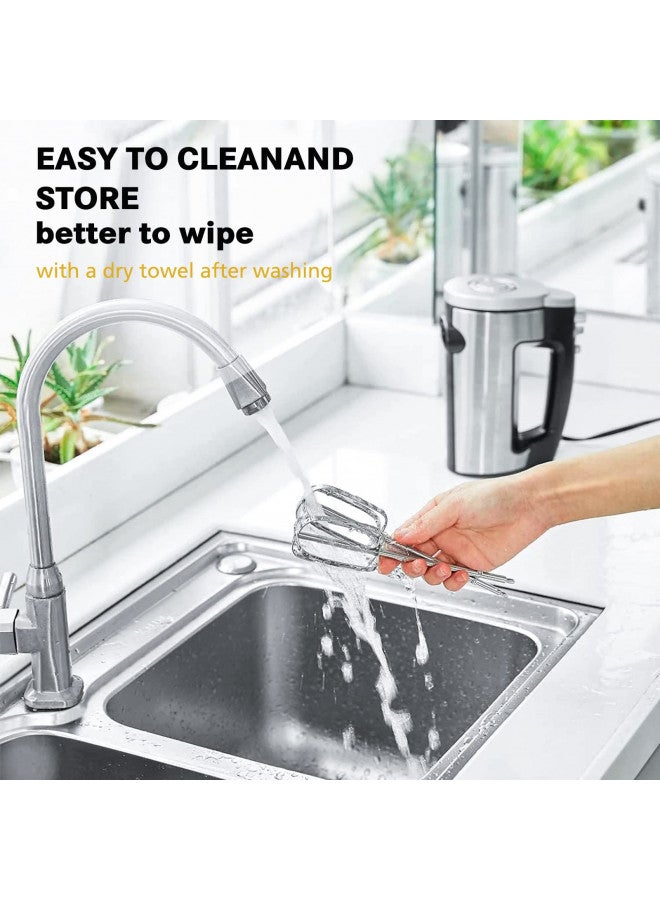 yianteng Hand Mixer Attachments - Compatible Beaters for Hamilton Beach 62682RZ, 62692, 62695V, 64699 Mixers - Replacement Parts for Hamilton Beach Hand Mixers - Image 4