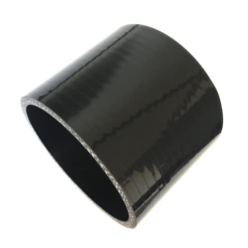 Ticon 4" ID Straight Silicone Hose Coupler, High Temp 4-Ply Reinforced (Qty 1) - 131-10203-0401 - Ticon Industries - Image 1