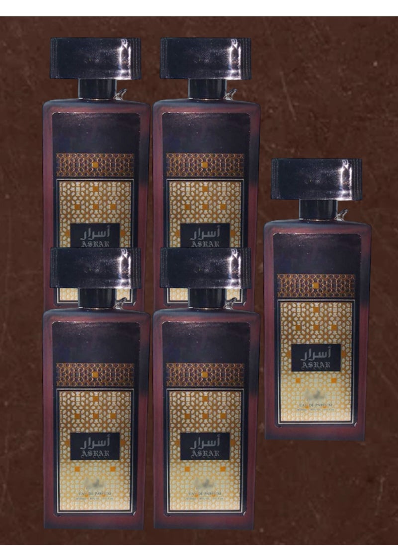 أسرار - 5 قطع عطر أسرار 100 مل EDP - Image 1