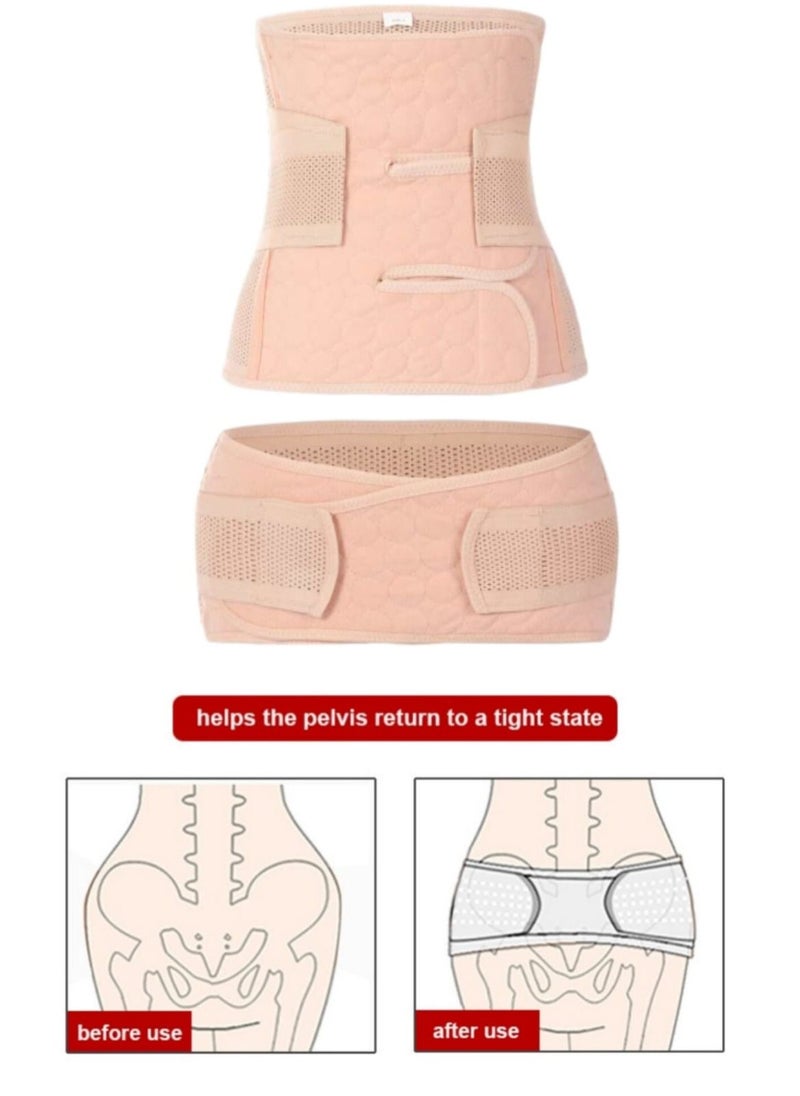 Generic - 2 in1 Compression Belt for Postpartum Natural and Cesarean Section Postpartum - Image 1