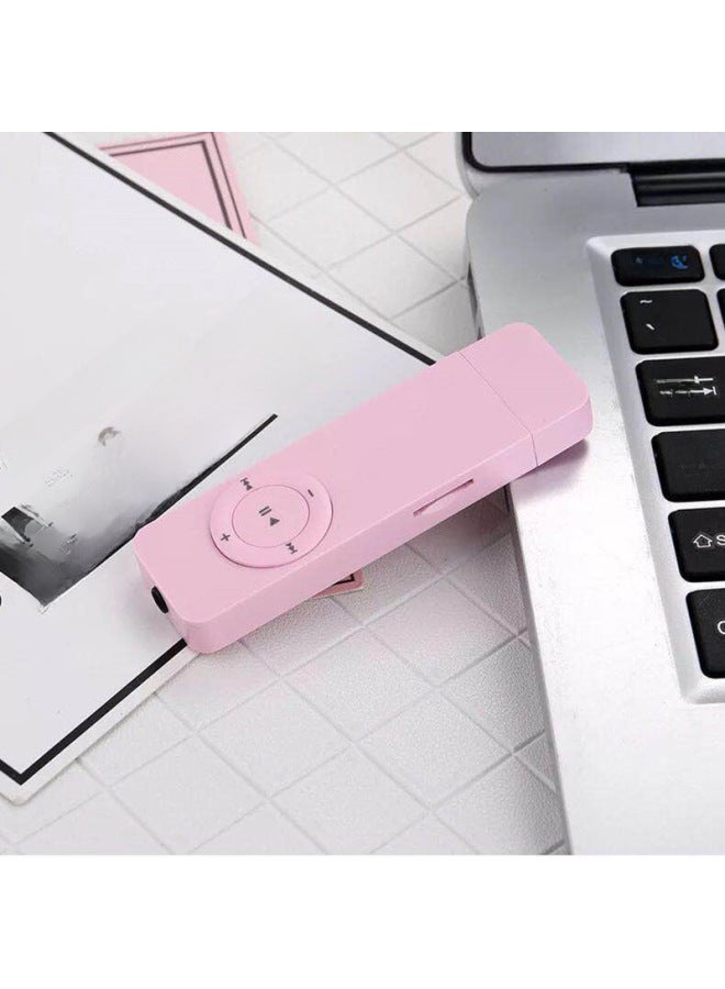 Hot-selling Card MP3 Chewing Gum Student MP3 E-commerce Popular U Disk Direct Plug MP3 Walkman Portable Compact-Body Color:Blue [bag]]-Memory Capacity:Card (bare Metal Without Accessories)  - Image 5