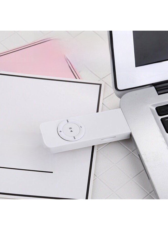 Hot-selling Card MP3 Chewing Gum Student MP3 E-commerce Popular U Disk Direct Plug MP3 Walkman Portable Compact-Body Color:Blue [bag]]-Memory Capacity:Card (bare Metal Without Accessories)  - Image 4