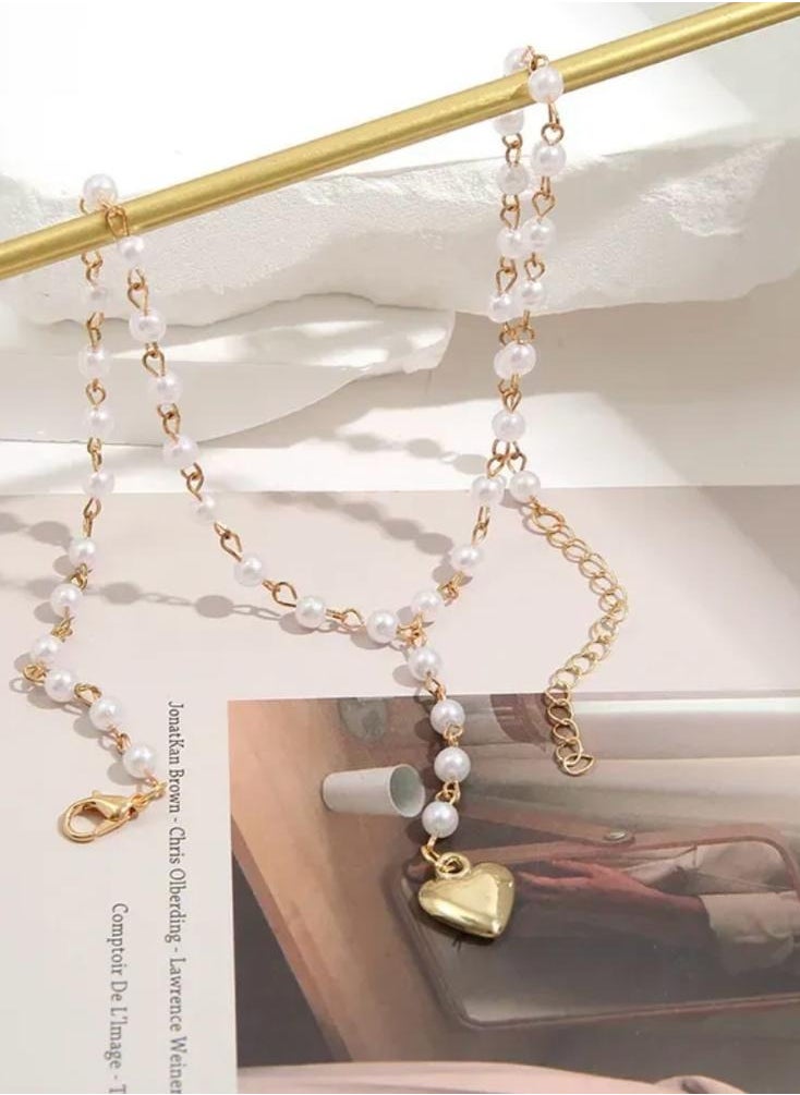 Beautiful heart shaped faux pearl necklace - pzsku/ZFCB7B71FABD2496A1B7AZ/45/_/1705768722/ff12cf9b-b7f7-464e-940b-0e361e7c3766