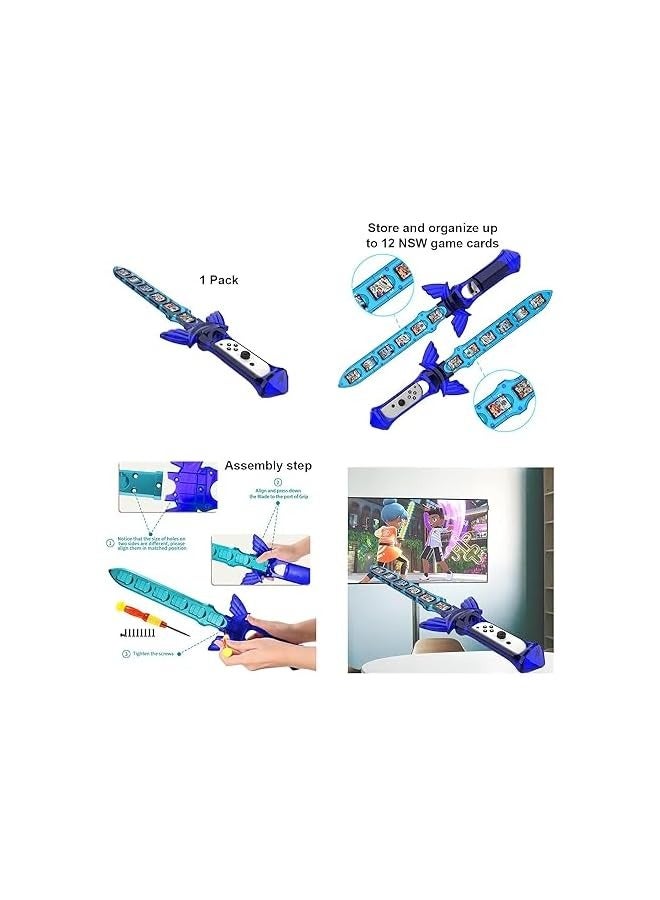 PROMASS 9 IN 1 Game Accessory Kits For Nintendo Switch Sports, Mario Tennis Ace Rackets +Golf Clubs for Mario Golf Super Rush - Image 3