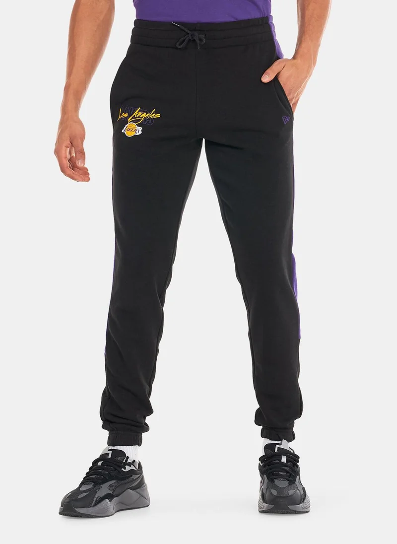 NEW ERA Men's Los Angeles Lakers Script Joggers