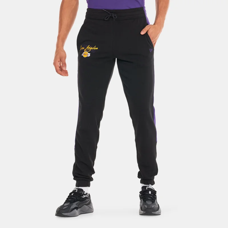 NEW ERA Men's Los Angeles Lakers Script Joggers