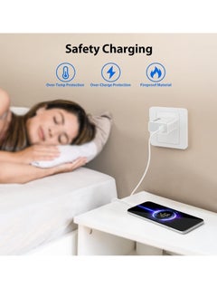 Generic قابس شاحن سريع 67 وات لـ Xiaomi 13T مع كابل شحن توربو 6A/1M، نوع شاحن حائط UK+ كابل USB C لـ Xiaomi 13 Lite 13/13 Pro/12T/12 12X Redmi Note 12 11 Pro POCO F5 Pro  - Image 5