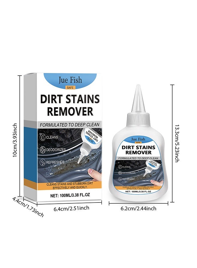 جوي فيش (100 مل) مزيل شحوم مانع التسرب - مزيل العفن - جل مزيل الشحوم المنزلي - لمنظف الغسالة لغسالة التحميل الأمامي مانع التسرب ، جص الحمام ، الدش ، أحواض المطبخ ، الختم - Image 2