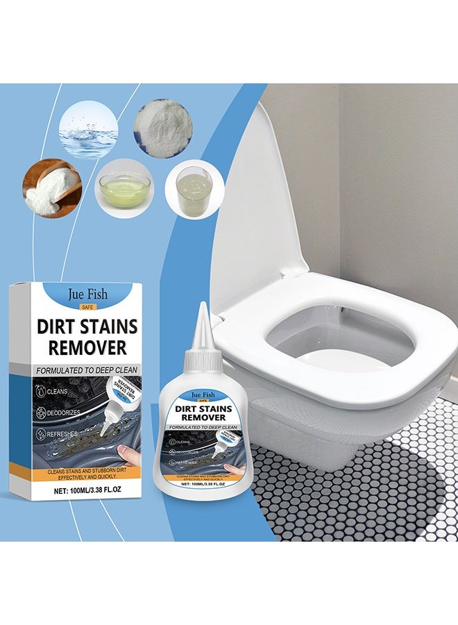 جوي فيش (100 مل) مزيل شحوم مانع التسرب - مزيل العفن - جل مزيل الشحوم المنزلي - لمنظف الغسالة لغسالة التحميل الأمامي مانع التسرب ، جص الحمام ، الدش ، أحواض المطبخ ، الختم - Image 4