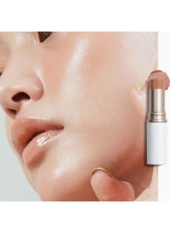 HINCE hince True Dimension Radiance Balm 10g (DAWN RAY) - Natural Shimmer Glow Face Highlighter, Transparent Color Tones, Brighten Skin Tone, Slim Fitting Texture, Blush, Eye Shadow Multi Makeup Stick  - Image 4