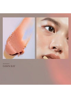 HINCE hince True Dimension Radiance Balm 10g (DAWN RAY) - Natural Shimmer Glow Face Highlighter, Transparent Color Tones, Brighten Skin Tone, Slim Fitting Texture, Blush, Eye Shadow Multi Makeup Stick  - Image 3