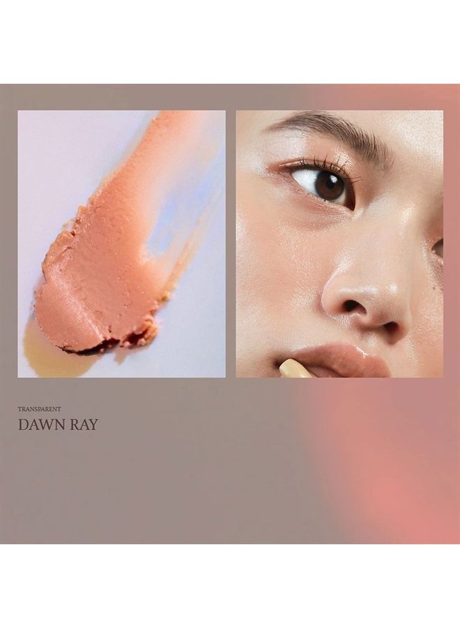 HINCE هينس ترو دايمنشن راديانس بالم 10 جرام (داون راي) - مستحضر تفتيح الوجه الطبيعي اللامع، درجات ألوان شفافة، تفتيح لون البشرة، قوام مناسب، أحمر خدود، ظلال عيون، عصا مكياج متعددة - Image 3