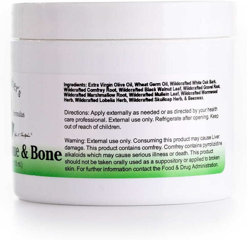 Christopher's Original Formulas Complete Tissue & Bone Ointment, Herbal Topical for Muscle & Joint Support, 4 fl oz - Pack of 3 - Image 2