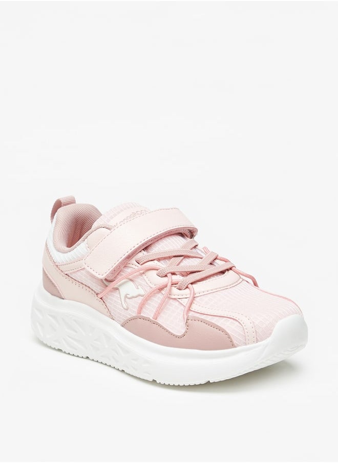 kangaROOS - Girls' Textured Casual Sneakers With Hook And Loop Closure - Image 1
