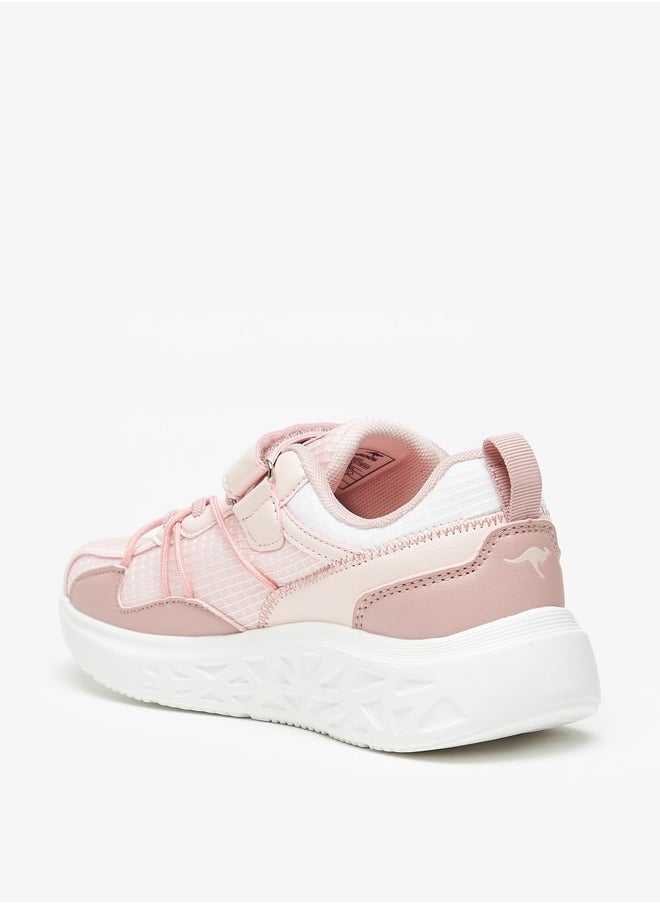 kangaROOS - Girls' Textured Casual Sneakers With Hook And Loop Closure - Image 1