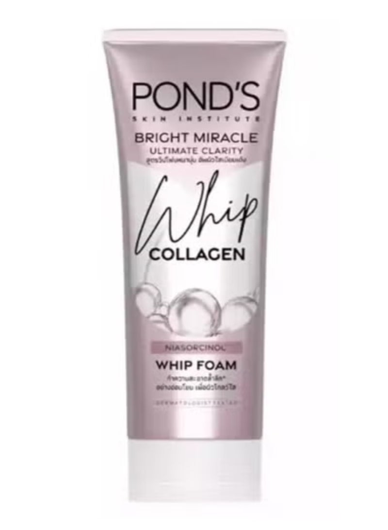 Bright Beauty Foaming Facial Wash with Collagen & Rose Serum 100ml