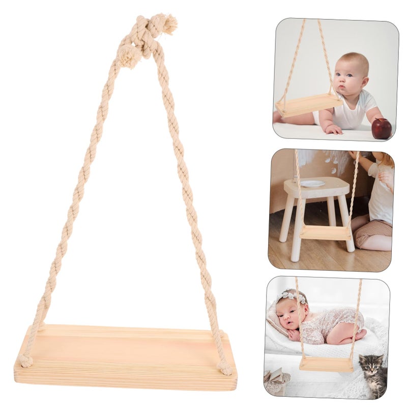 Wooden Photography Swing Prop Elegant Design for Professional and Amateur Photographers - Image 5