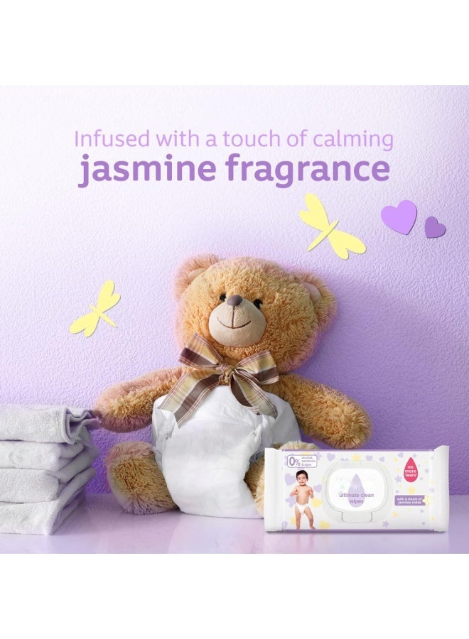 Gentle baby wipes with soft thick texture for newborn delicate skin providing safe effective cleaning with soothing fragrance and trusted daily care - Image 3