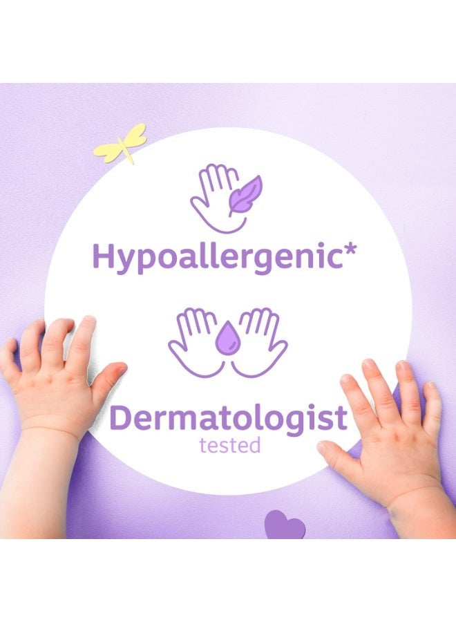 Gentle baby wipes with soft thick texture for newborn delicate skin providing safe effective cleaning with soothing fragrance and trusted daily care - Image 4
