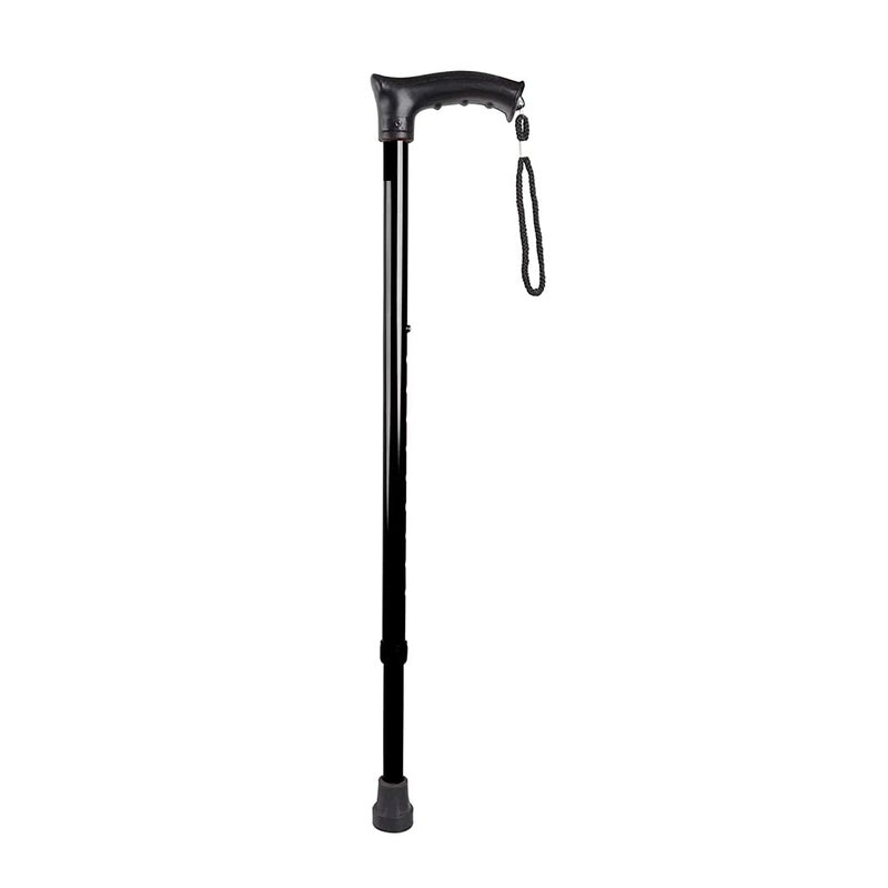 Dr. Care Premium Height Adjustable Hand Stick for Old People Petiant (Black) - Image 4