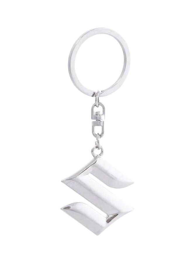 NIBEMINENT Zinc Alloy Metal Suzuki Emblem Key Chain