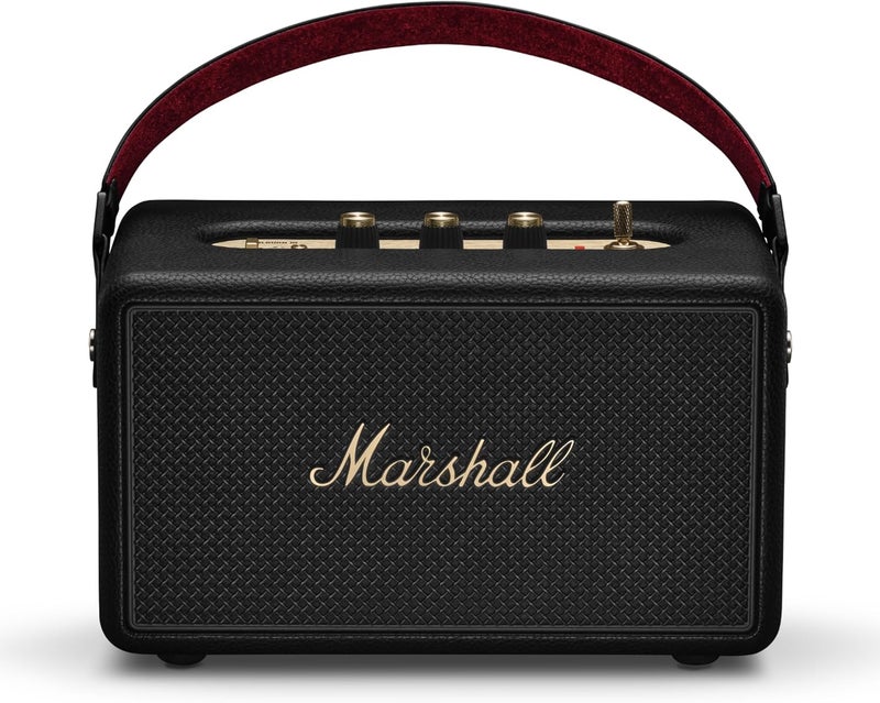 Marshall Kilburn III Wireless Stereo Speaker - Black/Brass - Image 1