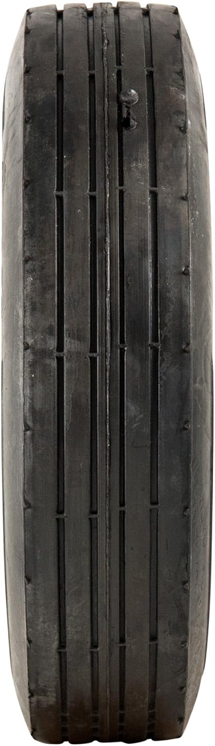 Marathon إطار ماراثون 8x175 شبه هوائي على عجلة مع محور مائل - Image 3