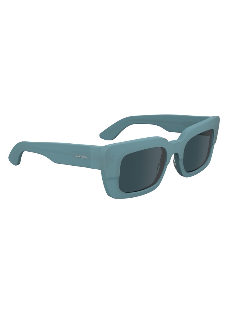CALVIN KLEIN FULL RIM BIO ACETATE-M49 ACETATE CALVIN KLEIN SUN CK24512S 5120 (413) AZURE  - Image 3