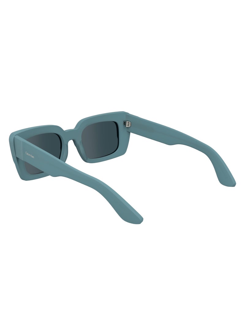 CALVIN KLEIN FULL RIM BIO ACETATE-M49 ACETATE CALVIN KLEIN SUN CK24512S 5120 (413) AZURE  - Image 5