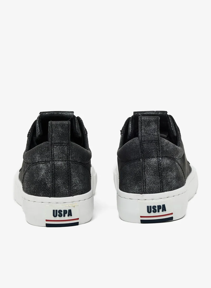 U.S. Polo Assn. BLACK Women Low Top Comfort Sneakers for Women | Best Price UAE