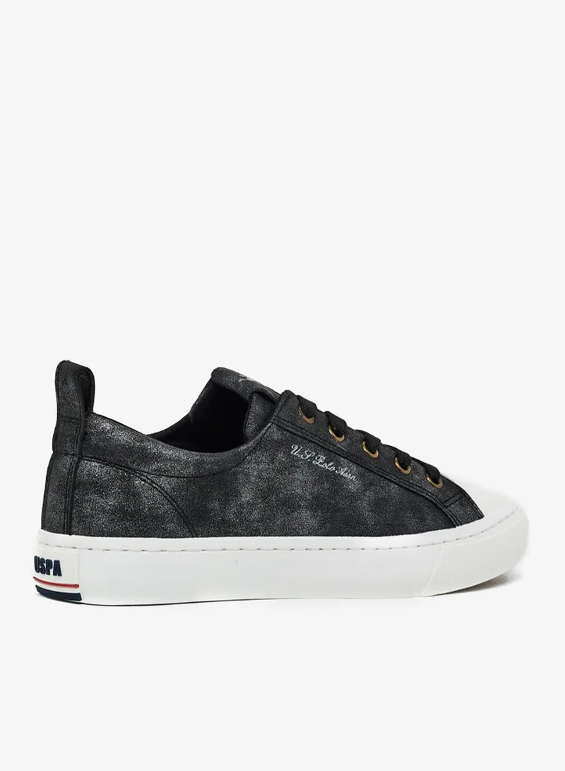 U.S. Polo Assn. BLACK Women Low Top Comfort Sneakers for Women | Best Price UAE