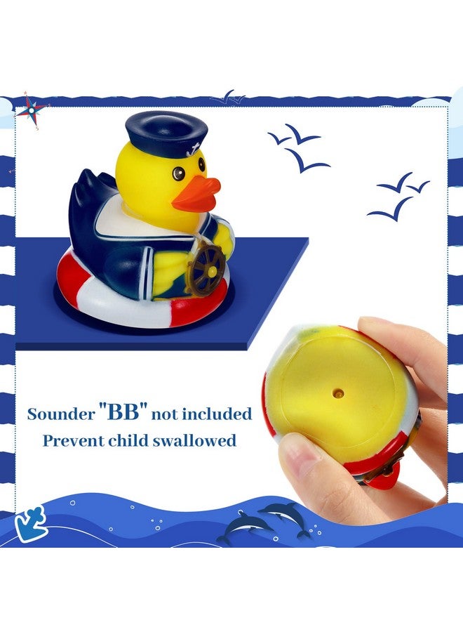Jerify 12 Pcs Cruise Ships Rubber Ducks 2 Inch Nautical Sailing Rubber Cruise Ship Ducks Bulk for Party Gift Classroom Bath Carnival Pool - Image 3