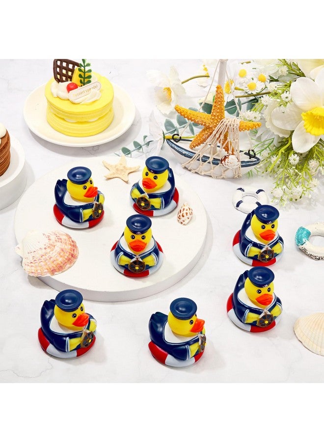 Jerify 12 Pcs Cruise Ships Rubber Ducks 2 Inch Nautical Sailing Rubber Cruise Ship Ducks Bulk for Party Gift Classroom Bath Carnival Pool - Image 5